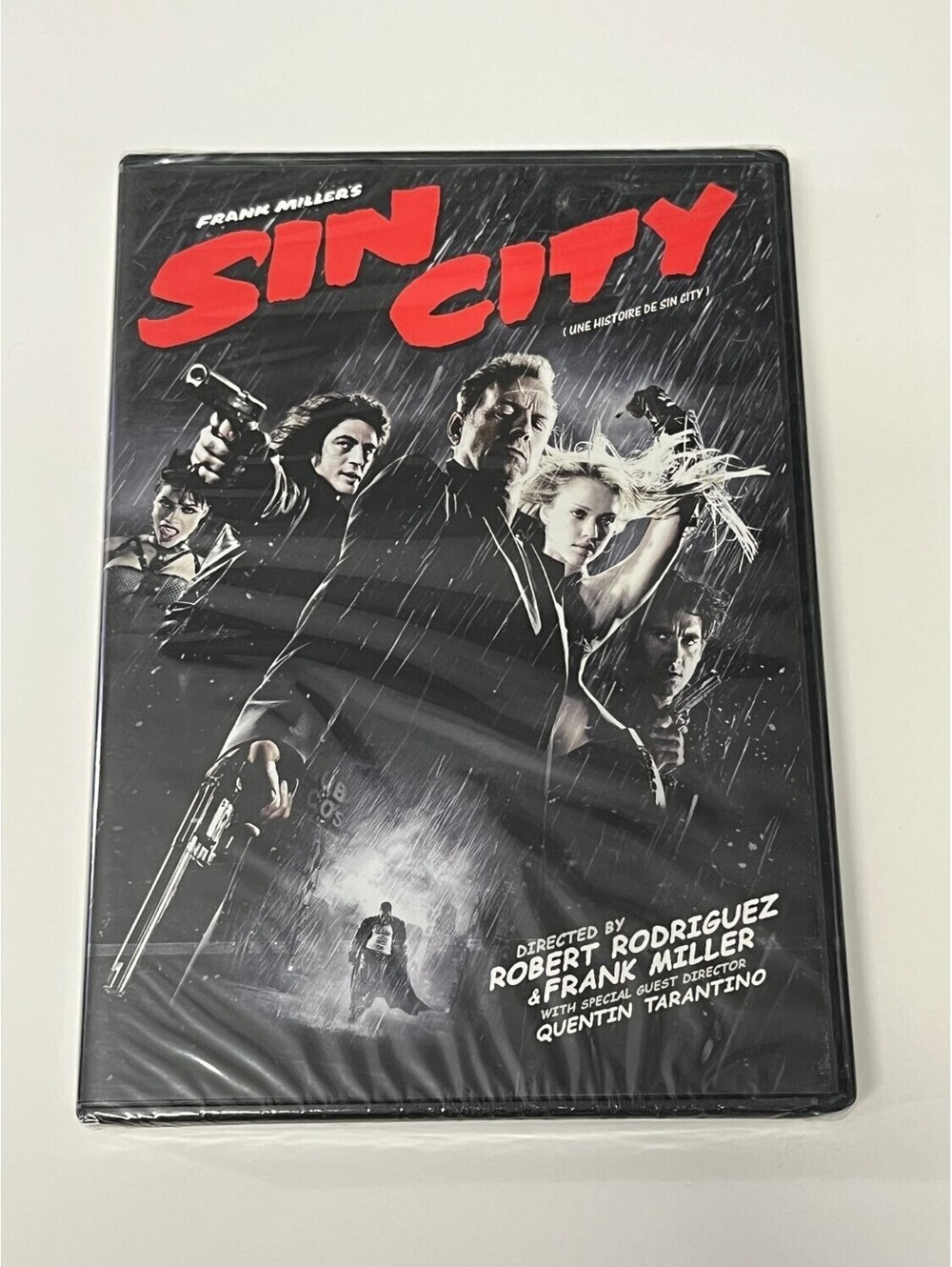 Robert Rodriguez, Frank Miller, Quentin Tarantino Sin City DVD 2005 New